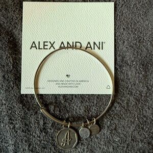 Alex and Ani Silver Charm Bracelet
